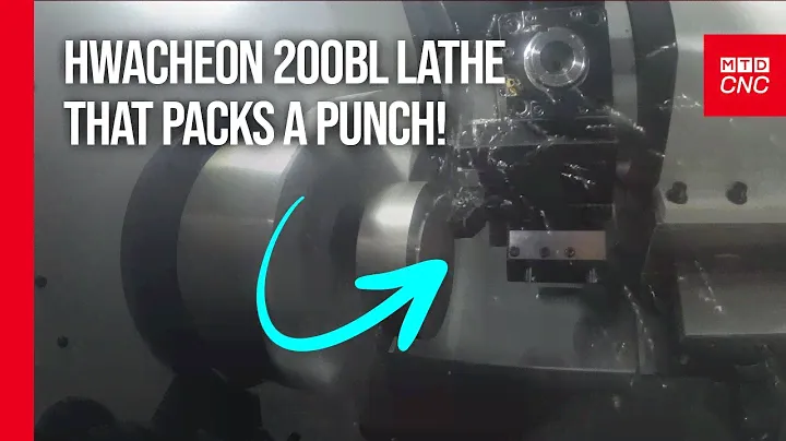 The compact HWACHEON 200BL lathe from Ward HI-TECH packs a punch!