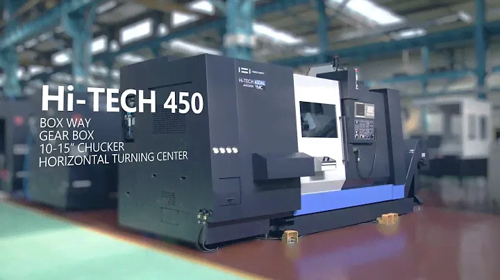 Hi-TECH 450 | CNC Lathe | Turning Center | HWACHEON | KOREA | CNC선반 | 화천