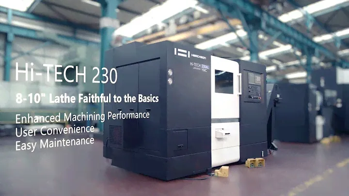 Hi-TECH 230AL | CNC Lathe | Turning Center | HWACHEON | KOREA | CNC선반 | 화천